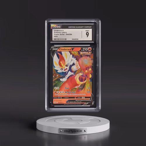 2019 Fusion Strike #044/264 Cinderace V - Holo (CGC 9 MINT)