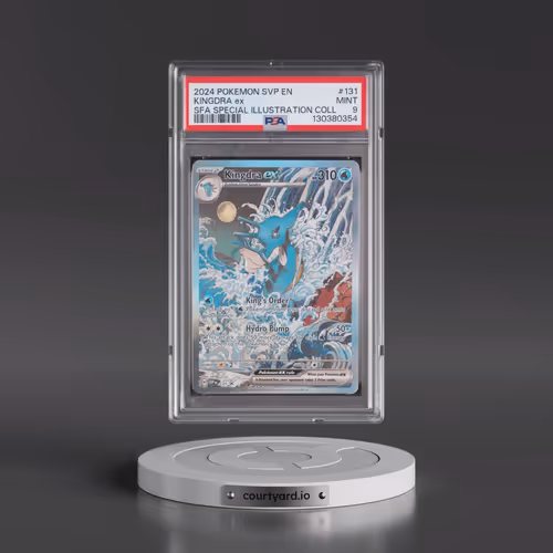 2024 Pokémon Svp EN-SV Black Star Promo #131 Kingdra EX - Holo Shrouded Fable Special Illustration C