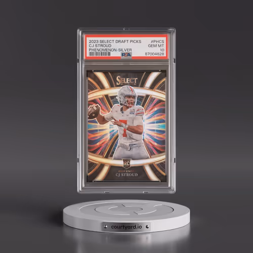 2023 Panini Select Draft Picks Phenomenon #PHCS CJ Stroud - Silver Prizm (PSA 10 GEM MINT)