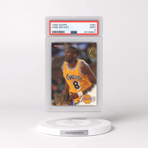 1996 Hoops #281 Kobe Bryant (PSA 9 MINT)