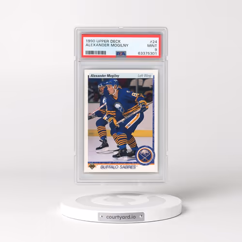 1990 Upper Deck #24 Alexander Mogilny (PSA 9 MINT)