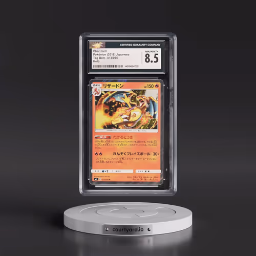 2018 Tag Bolt #013/095 Charizard - Holo (CGC 8.5 NM-MT+)