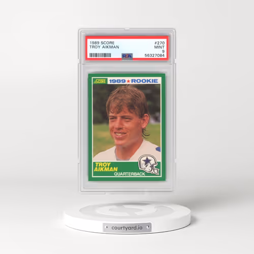 1989 Score #270 Troy Aikman (PSA 9 MINT)