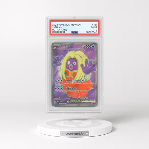 2023 Scarlet & Violet 151 - MEW EN #191 Jynx ex - Ultra Rare (PSA 9 MINT)