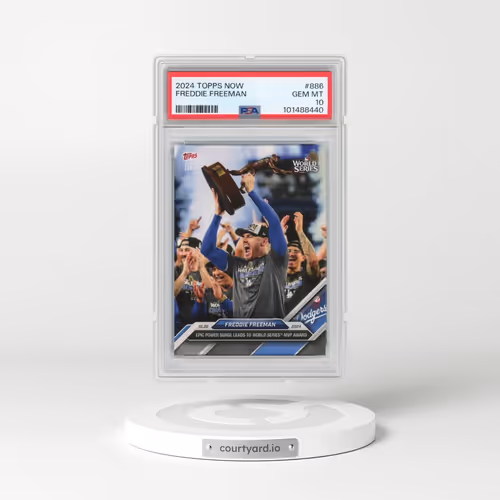 2024 Topps Now #886 Freddie Freeman (PSA 10 GEM MINT)