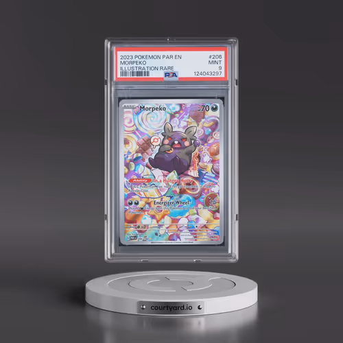 2023 POKEMON PAR EN-PARADOX RIFT #206 MORPEKO ILLUSTRATION RARE