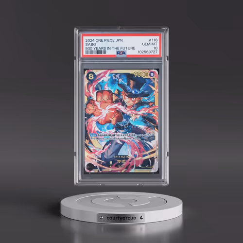2024 One Piece Japanese 500 Years in the Future #118 Sabo (PSA 10 GEM MINT)