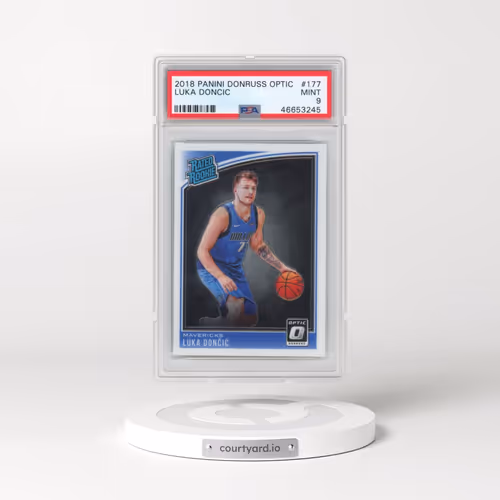 2018 Panini Donruss Optic #177 Luka Doncic (PSA 9 MINT)
