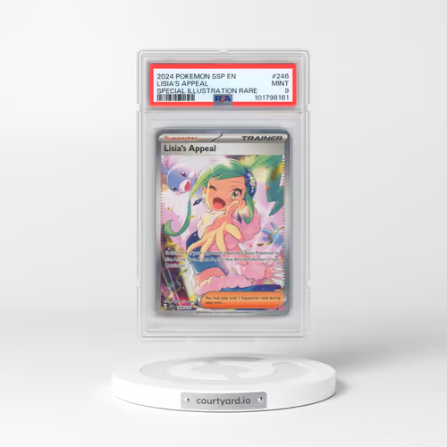 2024 Pokémon Ssp EN-Surging Sparks #246 Lisia's Appeal - Special Illustration Rare (PSA 9 MINT)