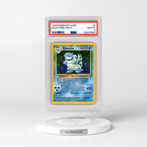 1999 Pokémon Game #2 Blastoise - Holo (PSA 8 NM-MT)