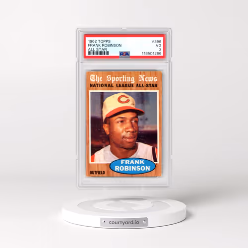 1962 Topps #396 Frank Robinson - All Star (PSA 3 VG)
