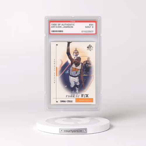 1998 SP Authentic #94 Antawn Jamison (PSA 9 MINT)