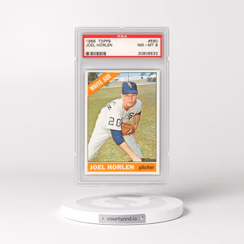 1966 Topps #560 Joel Horlen (PSA 8 NM-MT)