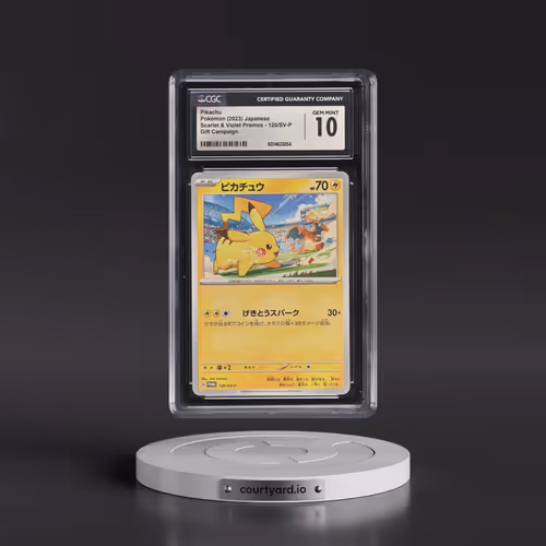 2022 Scarlet & Violet Promos #120/SV-P Pikachu - Gift Campaign (CGC 10 GEM MINT)