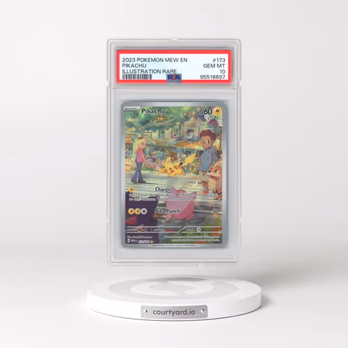 2023 Pokémon Mew EN-151 #173 Pikachu - Illustration Rare (PSA 10 GEM MINT)