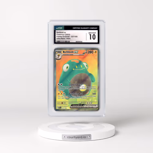 2023 Pokémon Pal EN-Paldea Evolved #237 Bellibolt EX - Holo Ultra Rare (CGC 10 GEM MINT)