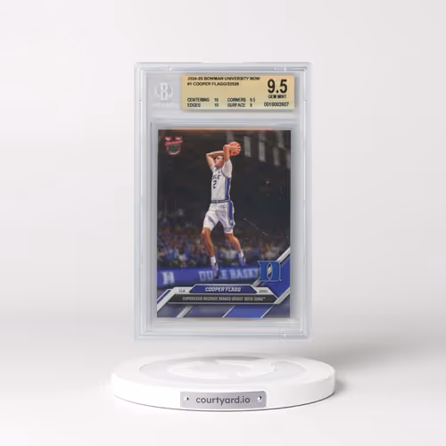 2024 Bowman U Now #1 Cooper Flagg (BGS 9.5 GEM MINT)