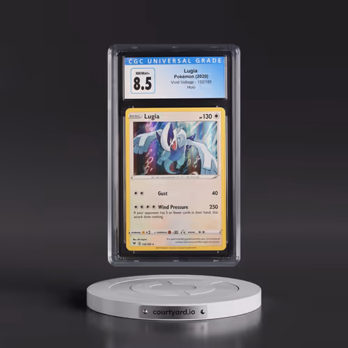 2020 Vivid Voltage #132/185 Lugia - Holo (CGC 8.5 NM-MT+)