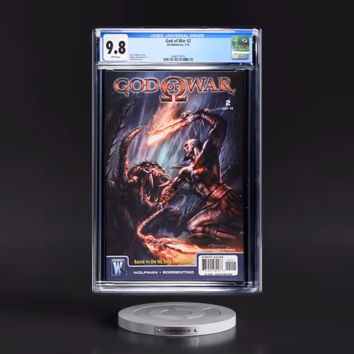 God of War #2 CGC 9.8 White Pages (DC/Wildstorm, 7/10) - Universal