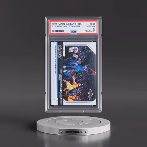 2024 Panini Instant NBA #635 Shai Gilgeous-Alexander (PSA 10 GEM MINT)