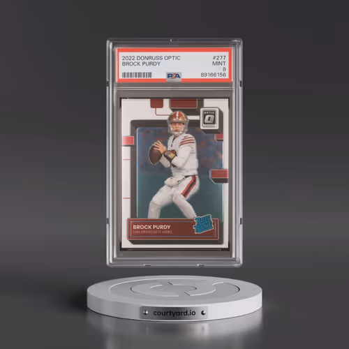 2022 Panini Donruss Optic #277 Brock Purdy (PSA 9 MINT)