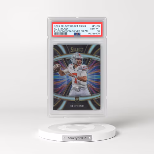 2023 Panini Select Draft Picks Phenomenon #PHCS CJ Stroud - Silver Prizm (PSA 10 GEM MINT)