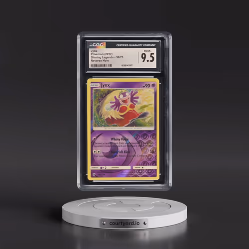 2017 Shining Legends #38/73 Jynx - Reverse Holo (CGC 9.5 MINT+)