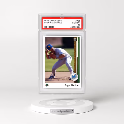 1989 Upper Deck #768 Edgar Martinez (PSA 10 GEM MINT)