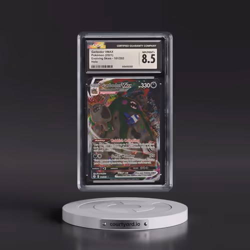 2021 Evolving Skies #101/203 Garbodor VMAX - Holo (CGC 8.5 NM-MT+)