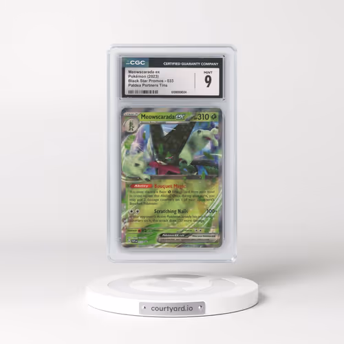 2023 Black Star Promos - Scarlet & Violet SVP EN #033 Meowscarada ex - Paldea Partners Tins (Holo) (