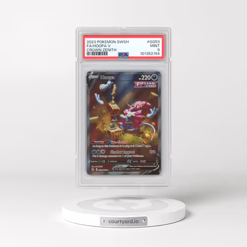 2023 Pokémon Sword and Shield Crown Zenith #GG53 Hoopa V - Holo Full Art (PSA 9 MINT)