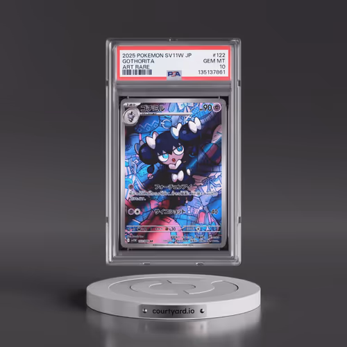 2025 Pokémon Sv11w-White Flare #122 Gothorita - Art Rare (PSA 10 GEM MINT)