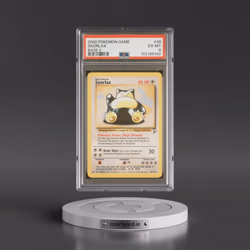 2000 Pokémon Game Base II #30 Snorlax (PSA 6 EX-MT)