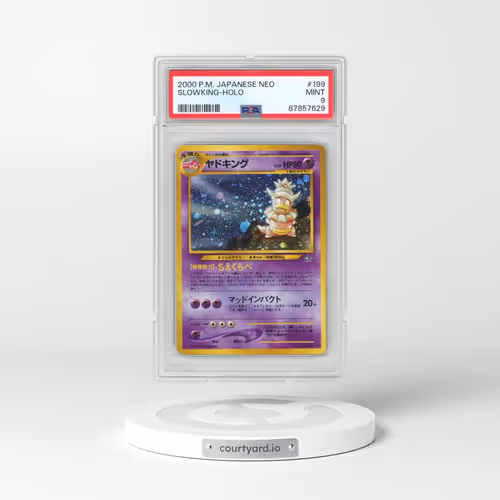 2000 Pokémon Neo #199 Slowking - Holo (PSA 9 MINT)