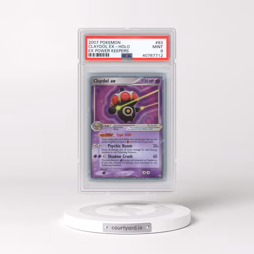 2007 Pokémon EX Power Keepers #93 Claydol EX - Holo Holo (PSA 9 MINT)