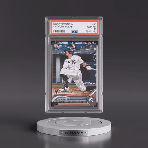 2023 Topps Now #22 Anthony Volpe (PSA 10 GEM MINT)