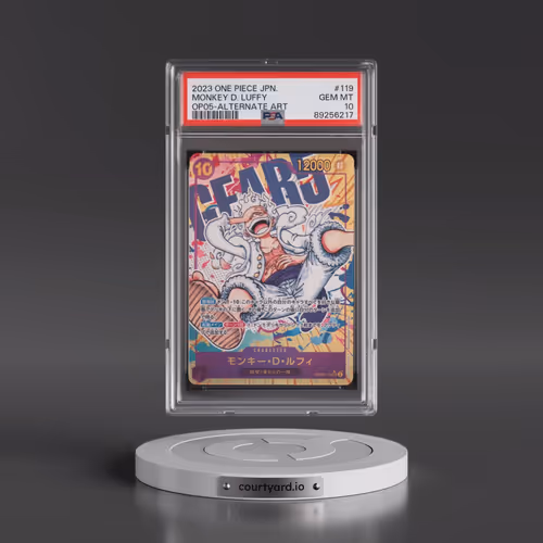 2023 One Piece Japanese Awakening of the New Era #119 Monkey D. Luffy - Alternate Art (PSA 10 GEM MI