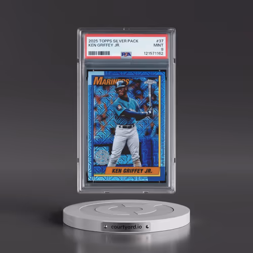 2025 Topps Silver Pack 1990 Chrome Promo #37 Ken Griffey Jr (PSA 9 MINT)