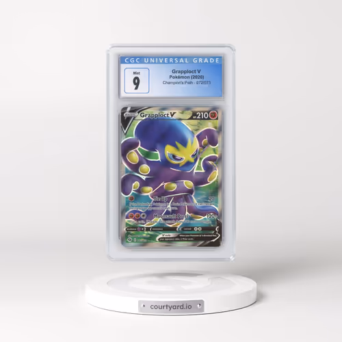 2020 Champion's Path #072/073 Grapploct V - Ultra Rare Holo (CGC 9 MINT)