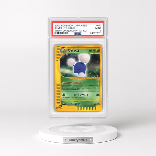 2002 Pokémon the Town on No Map #013 Jumpluff - 1st Edition Holo (PSA 9 MINT)