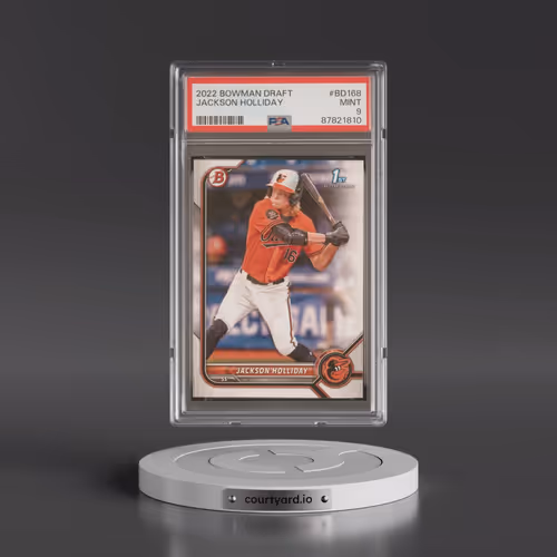 2022 Bowman Draft #BD168 Jackson Holliday (PSA 9 MINT)