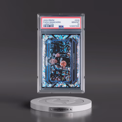 2022 Panini Prizm #249 Paolo Banchero - Variation (PSA 10 GEM MINT)