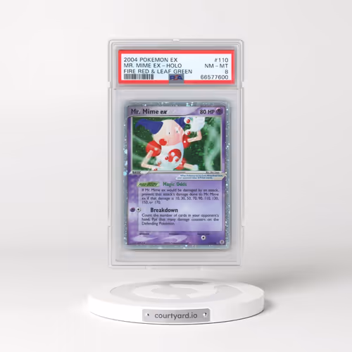 2004 Pokémon EX Fire Red & Leaf Green #110 Mr. Mime EX - Holo Holo (PSA 8 NM-MT)