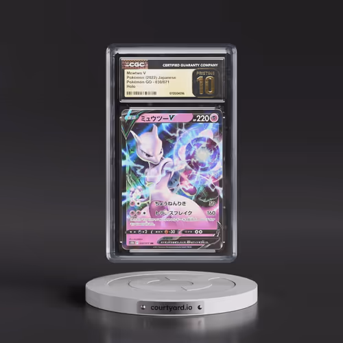 2022 Pokémon GO #030/071 Mewtwo V - Holo (CGC 10 PRISTINE)