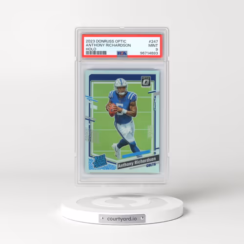 2023 Panini Donruss Optic #247 Anthony Richardson - Holo (PSA 9 MINT)