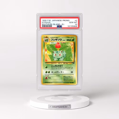 1999 Pokémon Promo Southern Islands #2 Ivysaur - Southern Island-R.I. (PSA 10 GEM MINT)