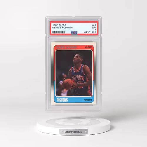 1988 Fleer #43 Dennis Rodman (PSA 7 NM)