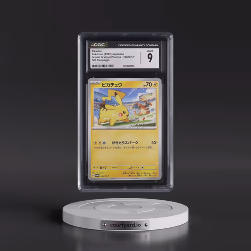 2022 Scarlet & Violet Promos #120/SV-P Pikachu - Gift Campaign (CGC 9 MINT)