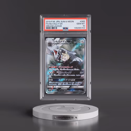 2019 Pokémon Sun & Moon Dream League #065 Silvally GX - Holo Full Art (PSA 10 GEM MINT)