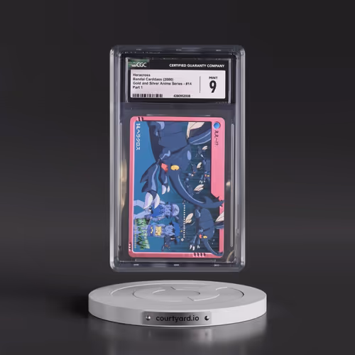 2000 Gold and Silver Anime Series #14 Heracross - Part 1 (CGC 9 MINT)